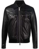 Glowrexs Mens Classic Leather Biker Jacket