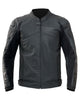 Glowrexs Black Motorcycle Vintage Biker Men Leather Jacket