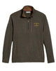 Glowrexs Knit Fleece Yellowstone Logo Quarter Zip Sweater