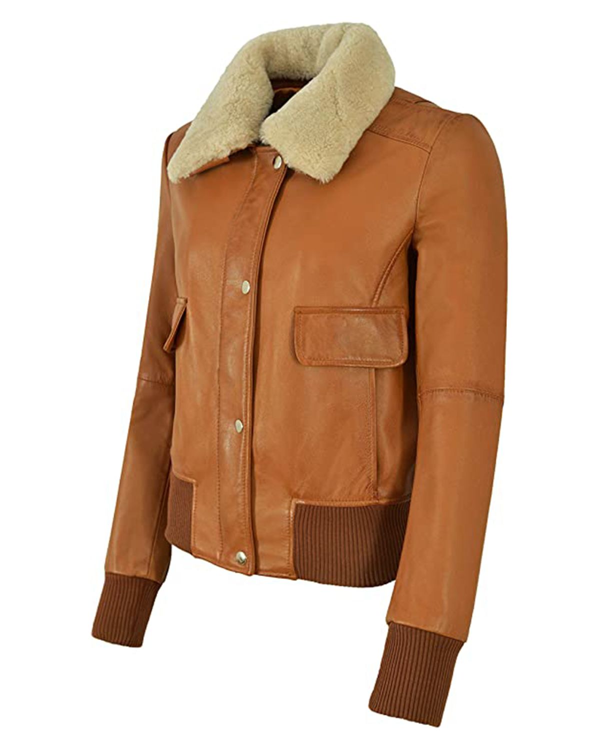 Glowrexs Women's B3 RAF Style Bomber Jacket