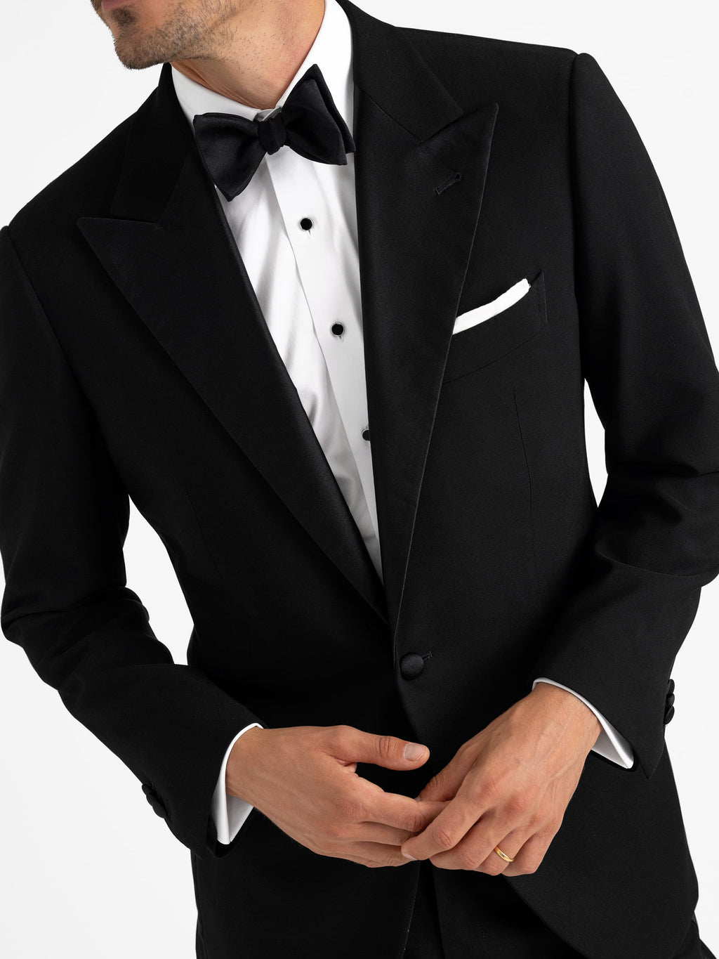 Mens Classic Formal Barathea Tuxedo