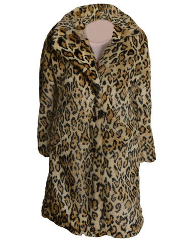 Glowrexs Kelly Reilly Yellowstone Cheetah/ Leopard Print Coat
