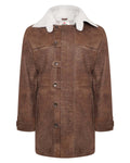 Glowrexs Bane Coat Original Distressed Brown