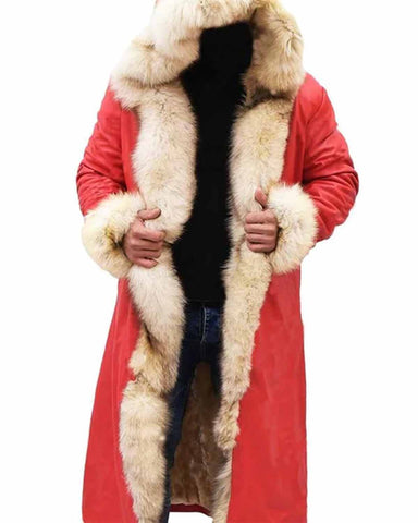 Glowrexs Christmas Chronicles Santa Claus Long Coat