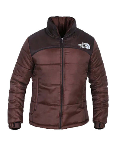 Glowrexs The North Face Brown Puffer Jacket
