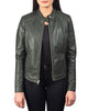 Glowrexs Women's Slim Fit Biker Jacket