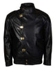Glowrexs Akira Kaneda Shantro Mens Black Leather Jacket