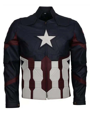 Glowrexs Avengers Endgame Captain America Jacket