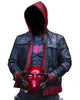 Glowrexs Arkham Knight Redhood Leather Jacket