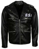 Glowrexs BSA Tribute to George Michael Men’s Biker Leather Jacket