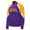 Glowrexs Purple Slam Dunk Raglan Full-Zip Track Jacket