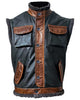Glowrexs Jumanji Classic Dwayne Johnson Leather Vest