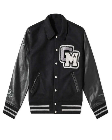 Glowrexs C2H4 X Mastermind World Varsity Baseball Jacket