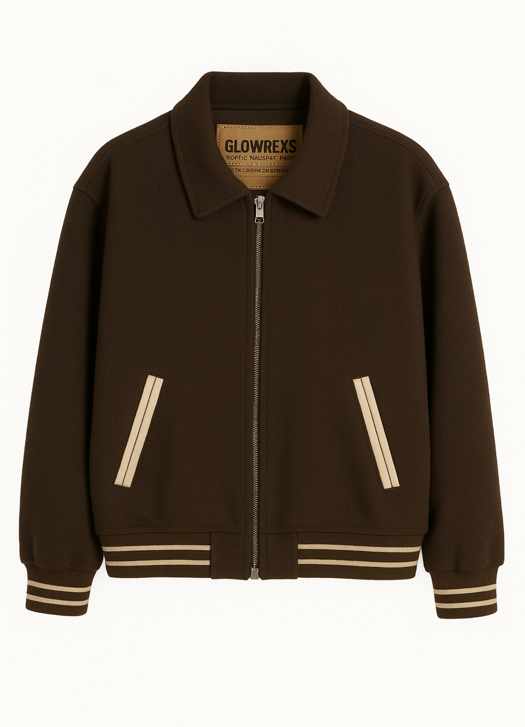 Premium Wool Blend Varsity Jacket
