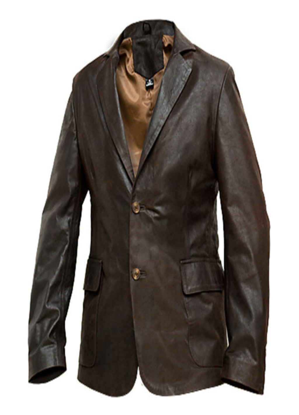 Men’s Cooper  Brown Leather Jacket