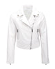 Glowrexs Womens Short Slim Fit Biker Jacket
